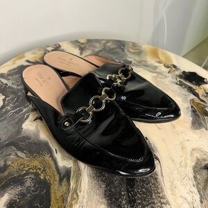 Kate Spade Cece Too Patent Leather Loafer Mules